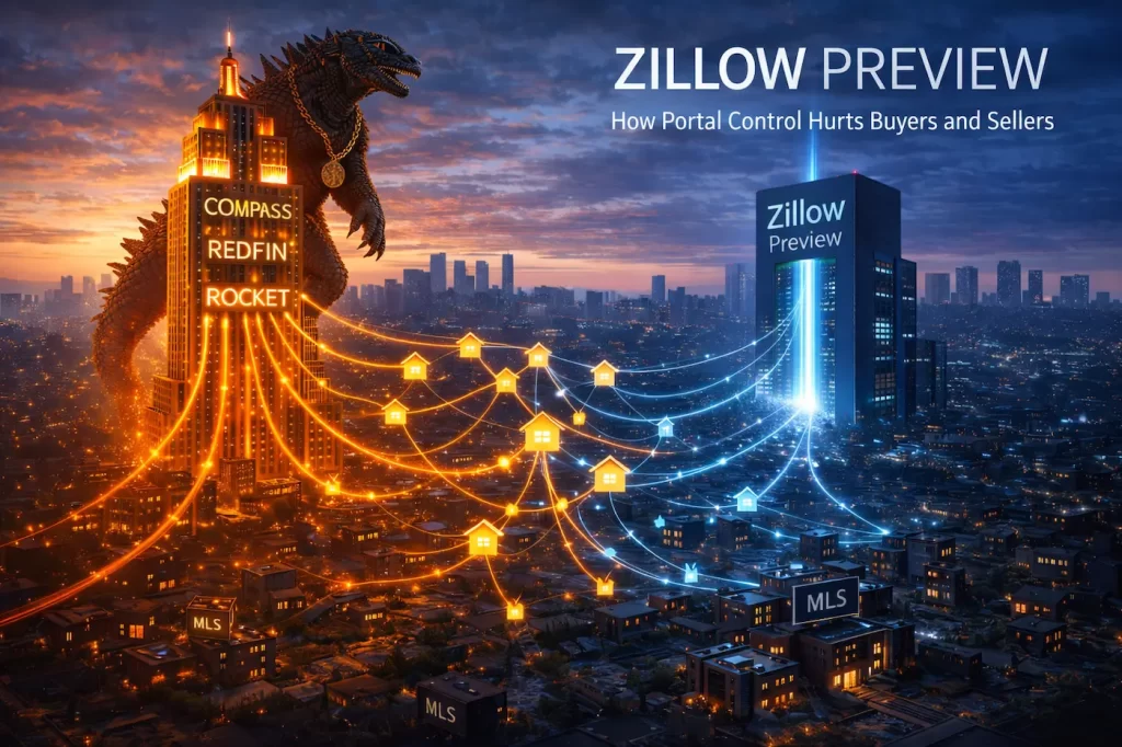 Read more about the article Zillow Preview | How Portal Control Hurts Buyers and Sellers